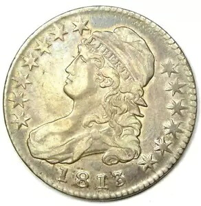 1813 キャップド バスト ハーフ ダラー 50C - XF / AU の詳細を選択 - 珍しい日付コイン!｜WORLD RESOURCE【KING店】 214,500円
