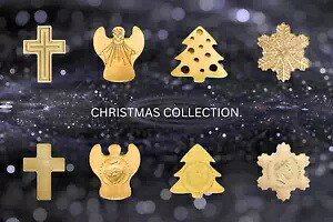 ゴールデン クリスマス ツリー、スノーフレーク、エンジェル、十字架の金貨 1$ パラオ｜WORLD RESOURCE【KING店】