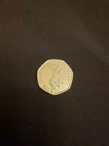 ピーターラビットのおはなし ビアトリクス・ポター 50ペンス コイン 2017|WORLD RESOURCE【KING店】