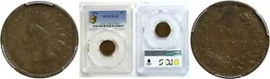 1872 1C インディアンヘッドセント PCGS XF-45