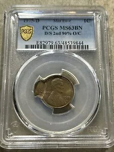 1975-D リンカーン エラー PCG MS63 ダブル ストライク 2 回目のストライク O/C … ??CoinGuyz??