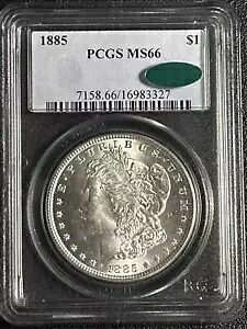 1885 P モルガン シルバー ダラー PCGS MS-66