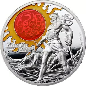 2022 クアフ 山と海の古典の太陽を追う銀貨