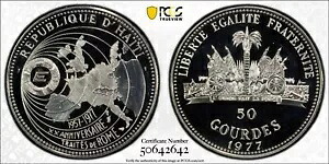 ハイチ 1977 50 グールド ヨーロッパ マーケット PCGS MS68 シルバー トップ ポップ ミンテージ 421｜WORLD RESOURCE【KING店】
