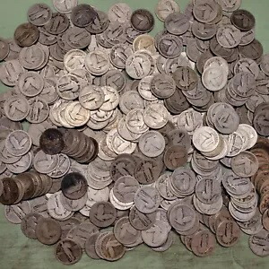 !$ .25 1916-1930 ワンハンドレッド スタンディング リバティ クオーター 日付なし 90% シルバー｜WORLD RESOURCE【KING店】