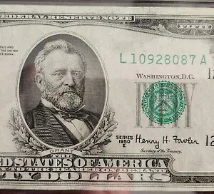 1950-E FRN サンフランシスコ PCGS Fr. 2112-L レア｜WORLD RESOURCE【KING店】