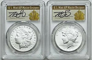 2023 モーガン&ピース 2コインセット PCGS MS70 ADV. POP-70 をリリース ~トーマス クリーブランド｜WORLD RESOURCE【KING店】
