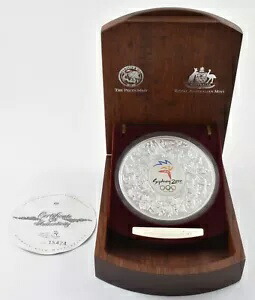 楽天市場】オーストラリア シドニーオリンピック 5ドルプルーフ銀貨 純