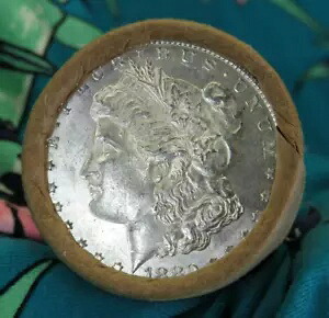 20 UNC BU コイン モルガン ドル 1879/1880 ENDS+SILVER BAR BESTEVER #777