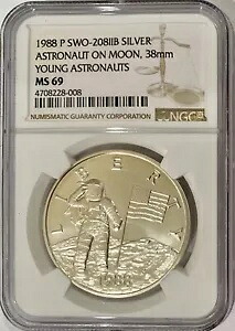 1988-P SWO-208IIB シルバーヤング宇宙飛行士 NGC MS-69