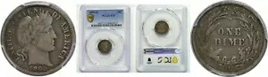 1895-O 10C バーバー ダイム PCGS F-15
