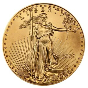 2009 $25 アメリカン ゴールド イーグル 1/2 オンス ブリリアント 未流通｜WORLD RESOURCE【KING店】