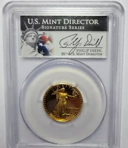 1991 P $10 PCGS PR70DCAM 29920554