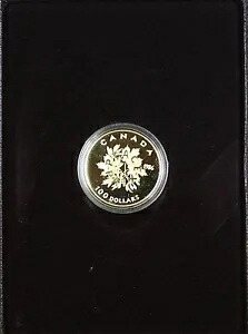 1986 年カナダ 100 ドル 1/2 オンス ゴールド プルーフ コイン発行時 514,800円