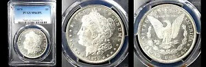 1879 $1 PCGS MS63PL のみ 162 より細かい - 強いモーガン ドル
