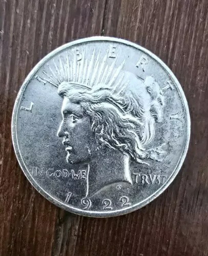 楽天市場】アメリカピース 1ドル銀貨 1922年 極美品 : 紅林コイン