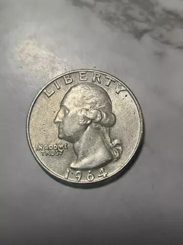 楽天市場】【銀貨】アメリカ ワシントン 1/4ドル(25セント)銀貨 1958年