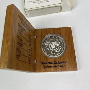 2005年 メキシコ 20ペソ銀貨 プルーフ ドン・キホーテ記念 OGP Banco Mex｜WORLD RESOURCE【KING店】 602,800円