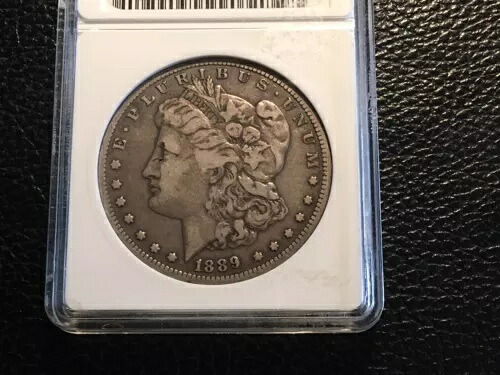 1889-CC モルガン ドル ANACS Vf 20 素敵なオリジナル コイン。｜WORLD RESOURCE【KING店】