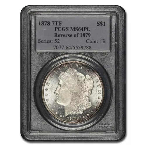 1878 モルガン ドル MS-64 PCGS (PL)｜WORLD RESOURCE【KING店】
