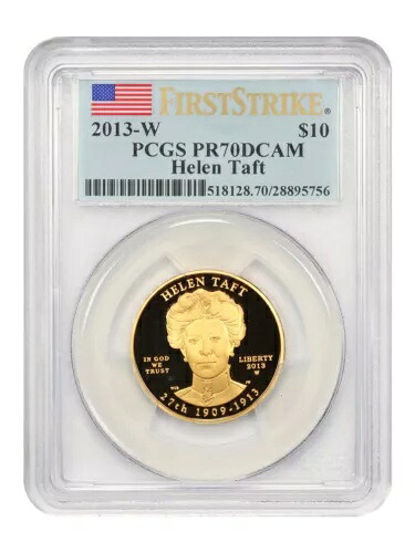 2013-W ヘレン タフト $10 PCGS プルーフ 70 DCAM｜WORLD RESOURCE【KING店】