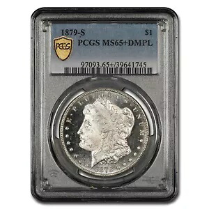 1879-S モルガン ドル MS-65+ PCGS (DMPL)|WORLD RESOURCE【KING店】