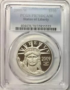 2009-W 1 オンス プラチナ アメリカン イーグル PCGS PR-70 DCAM|WORLD RESOURCE【KING店】