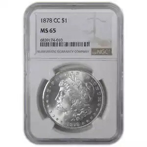 1878 CC モーガン ダラー MS 65 NGC シルバー 未流通 $1 コイン SKU:I17176|WORLD RESOURCE【KING店】