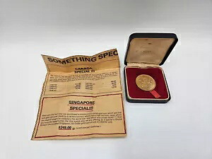 ?? 1969 年 シンガポール建国 広告付き 150 ドル 22,000 金貨 (24.88 g、0.733 AGW)|WORLD RESOURCE【KING店】
