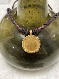 RMS ドウロ ゴールド難破船 22K ソブリン ゴールド コイン 18K ゴールド ペンダント|WORLD RESOURCE【KING店】