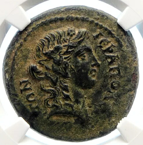 フリギアのヒエラポリス アンティーク 本物の古代ローマのコイン CHARIOTS NGC i96170|WORLD RESOURCE【KING店】