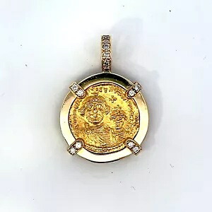 コンスタンス 2 世とコンスタンティヌス 4 世 AV ソリダス金貨 654 AD|WORLD RESOURCE【KING店】