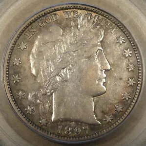 1897-O 理容室 ハーフダラー 50c PCGS 認定 XF40|WORLD RESOURCE【KING店】