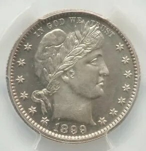 1899 25C PR65 カメオ PCGS バーバー シルバー クォーター|WORLD RESOURCE【KING店】