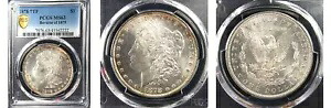 1878 7TF $1 PCGS MS63 1879 PQ の派手なモーガン ドルの反転---｜WORLD RESOURCE【KING店】