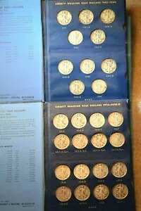 1916-1947 ウォーキング リバティ ハーフ 65 コイン 素晴らしいコンプリート セット! #110｜WORLD RESOURCE【KING店】 714,560円