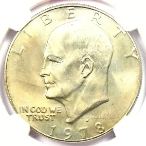 1978-D アイゼンハワー ダラー アイク 1 ドル コイン - 認定 NGC MS67 - 6,000 ドル相当!|WORLD RESOURCE【KING店】