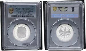 Frg 5 マーク 1957 アイヒェンドルフ記念コイン PR66DCAM プルーフ 112275|WORLD RESOURCE【KING店】