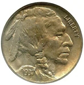 1937-D バッファロー ニッケル 3 レッグ NGC AU58、ライトゴールド調、非常に魅力的なコインです。｜WORLD RESOURCE【KING店】