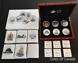 2016 カナダ ビッグ コイン セット - 30 オンス シルバー フルセット - 5 オンス 各色 #coinsofcanada｜WORLD RESOURCE【KING店】