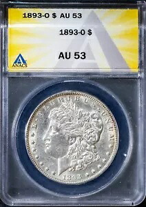 1893-O シルバー $1 モルガン ダラー AU-53 ANACS # 7492243 + ボーナス｜WORLD RESOURCE【KING店】