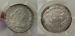 1807 ドレープ バスト ダイム 10c PCGS XF ディテール ダメージ｜WORLD RESOURCE【KING店】 727,760円