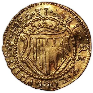コイン - イタリア - スペイン王フェリペ 5 世 - ゴールド スクード カリアリ - 1702 - レア|WORLD RESOURCE【KING店】