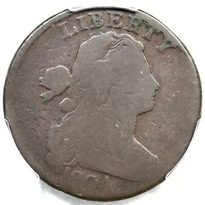 1804 S-266c R-2 PCGS AG03 ドレープ バスト ラージ セント コイン 1c｜WORLD RESOURCE【KING店】