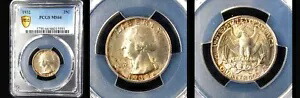 1932 25C PCGS MS66 のみ 109 ファインナー - ワシントン クォーター|WORLD RESOURCE【KING店】