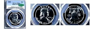 1951 50C DDR FS-801 PR64 PCGS/CAC-フランクリン 0.5 ドル--|WORLD RESOURCE【KING店】