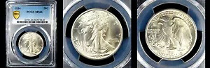 1934 50C PCGS MS66 のみ 270 ファイン PQ ウォーキング リバティー ハーフ｜WORLD RESOURCE【KING店】