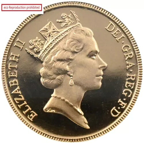 イギリス 1987 エリザベス 2 世ソブリン金貨 PCGS PR70DCAM｜WORLD RESOURCE【KING店】