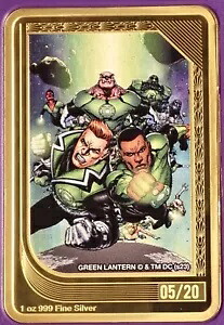 2023 ニウエ アゴロ DC コミックス トレーディング コイン パープル 05/20 希少ミント グリーン ランタン|WORLD RESOURCE【KING店】