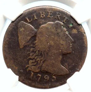 1795年 アメリカ アメリカ ヴィンテージ アンティーク オールド リバティ キャップ セント コイン NGC i95553｜WORLD RESOURCE【KING店】